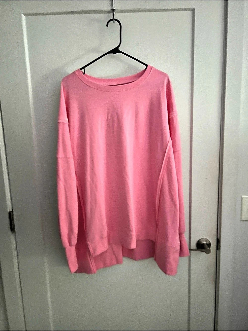 Pink sweat shirt new